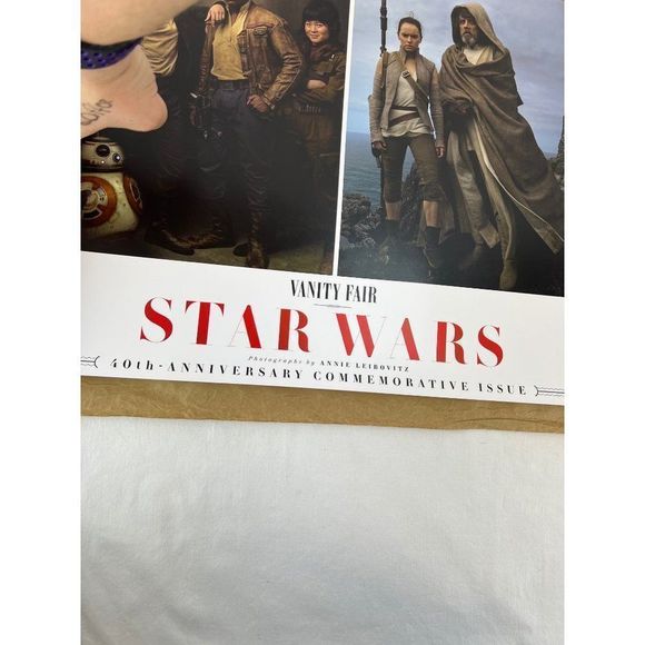 Vanity Fair Star Wars The Last Jedi 40th Anniversary Poster Original Tube - Picture 6 of 11
